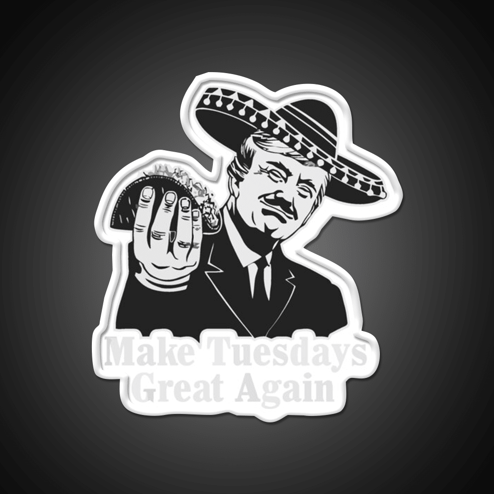 Taco Tuesdays Are Great Taco Led Neon Sign Mexican Food Sign Rgb Color - Shineneon
