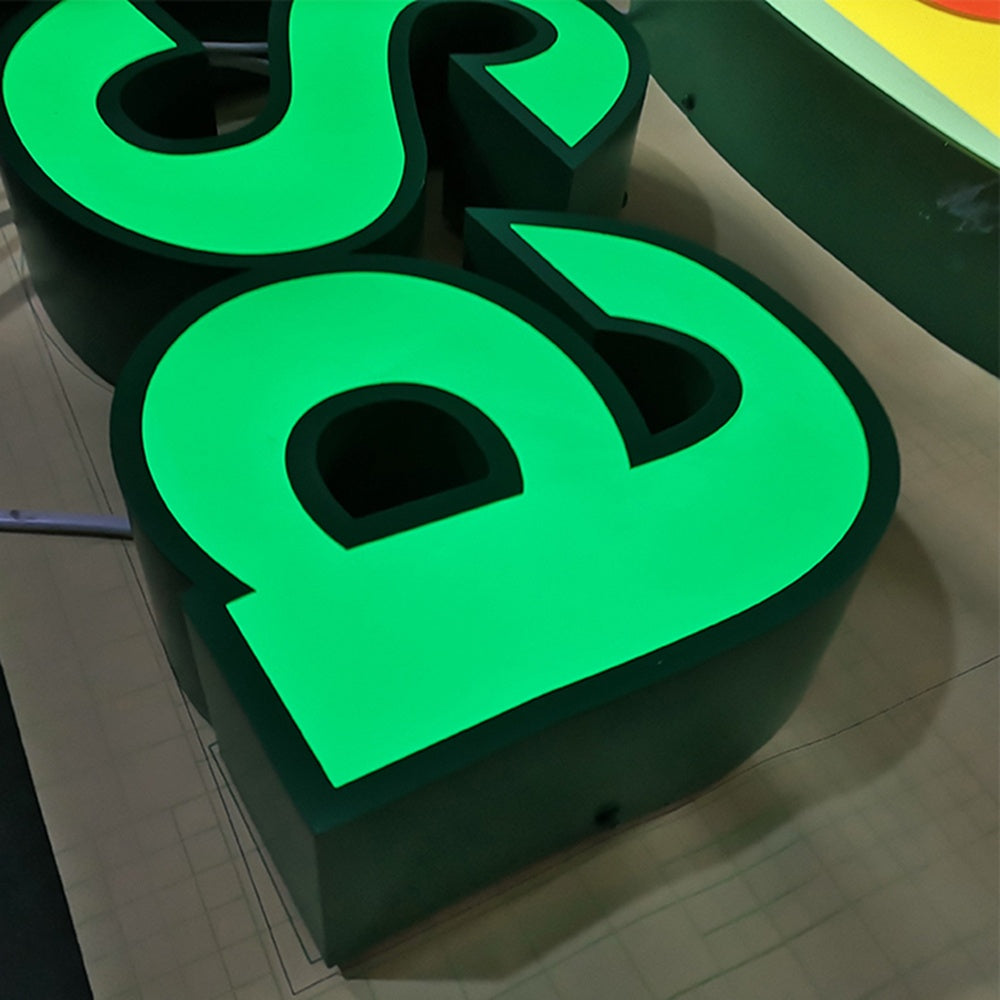 Tacos Mi Casa 3D Frontlit Channel Letters Led Light Sign