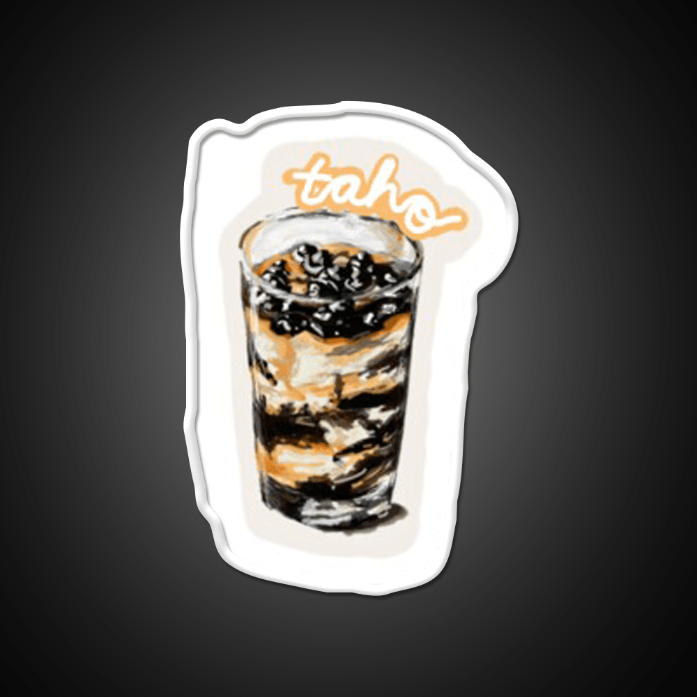 Taho Snack Food Led Neon Sign Rgb Color - Shineneon