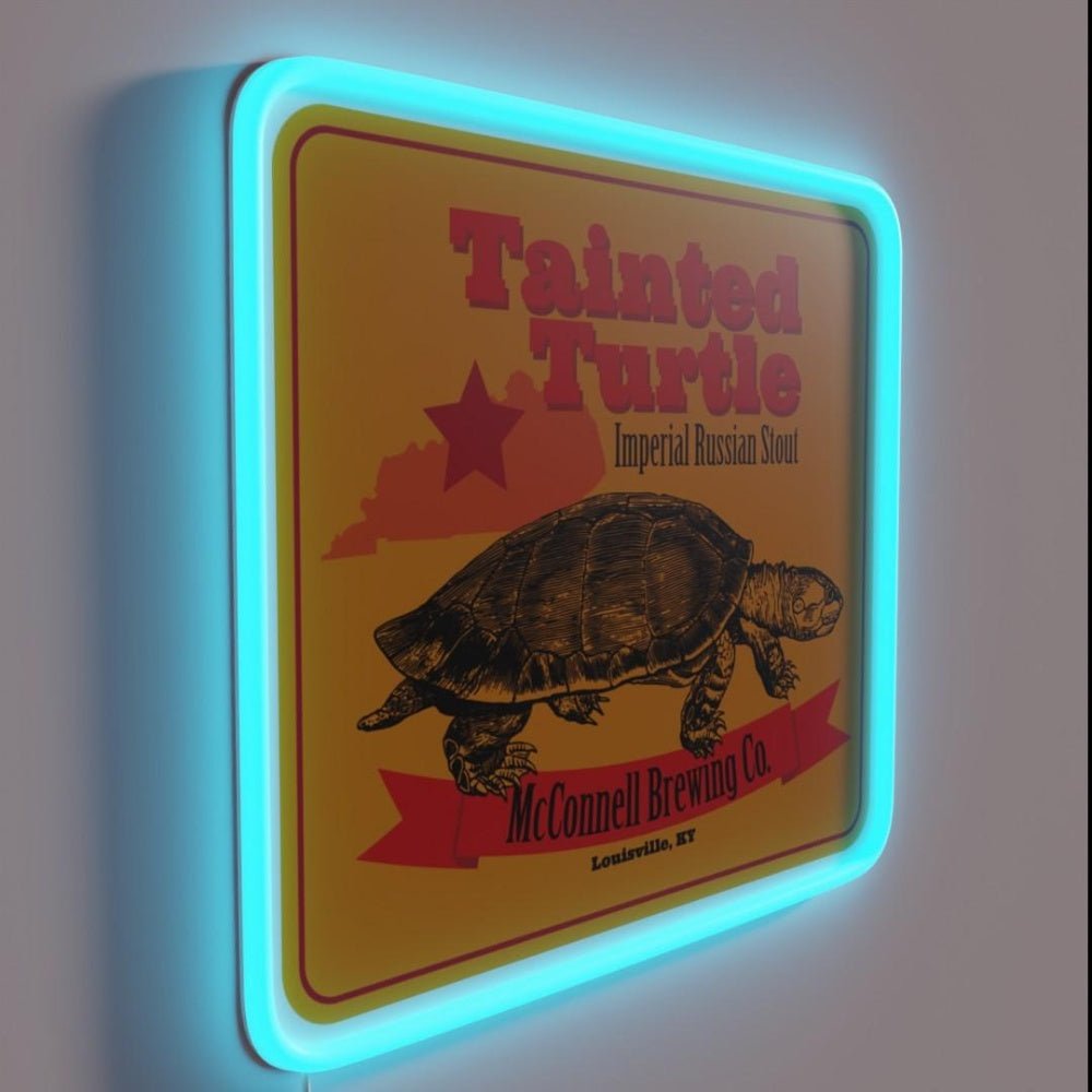 Tainted Turtle Mcconnell Brewing Kentucky Rgb Led Neon Sign - Shineneon