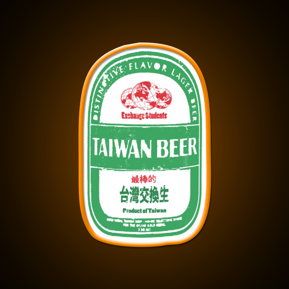 Taiwanese Beer Exchange Student Beer Bar Decor Led Neon Sign Rgb Color - LED neon sign view 6
