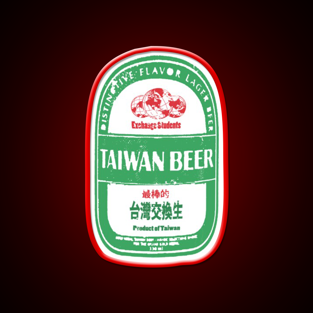 Taiwanese Beer Exchange Student Beer Bar Decor Led Neon Sign Rgb Color - LED neon sign view 10
