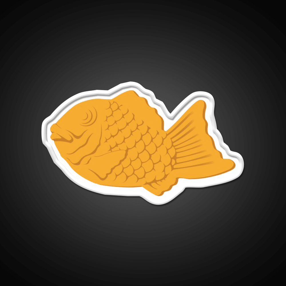 Taiyaki Japanese Snack Food Led Neon Sign Rgb Color - Shineneon