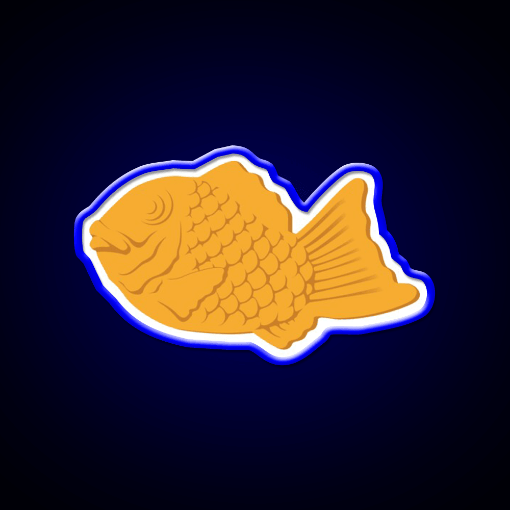 Taiyaki Japanese Snack Food Led Neon Sign Rgb Color - Shineneon