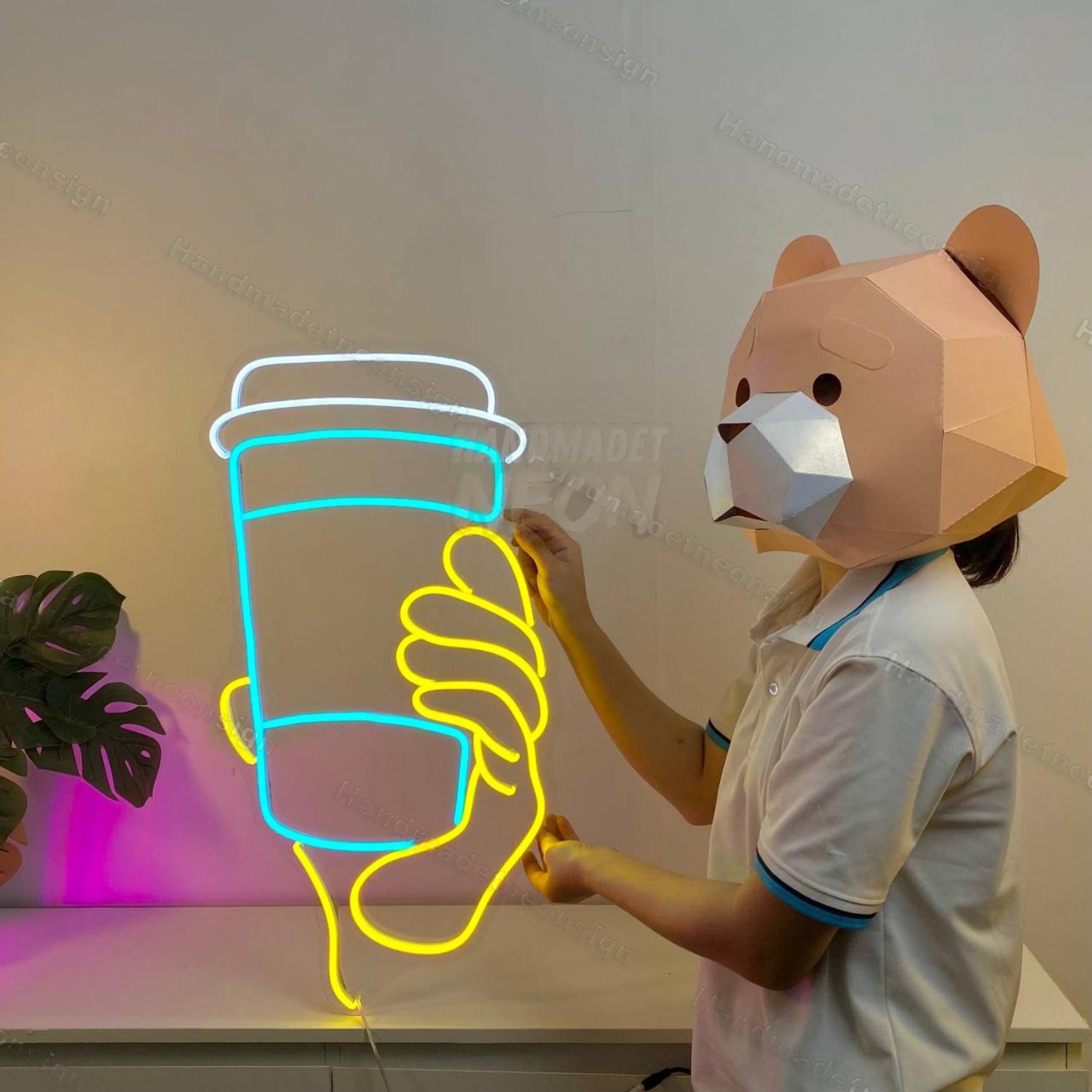 Take Away Cafeteria Led Neon Sign Food Led Neon Sign | Shineneon