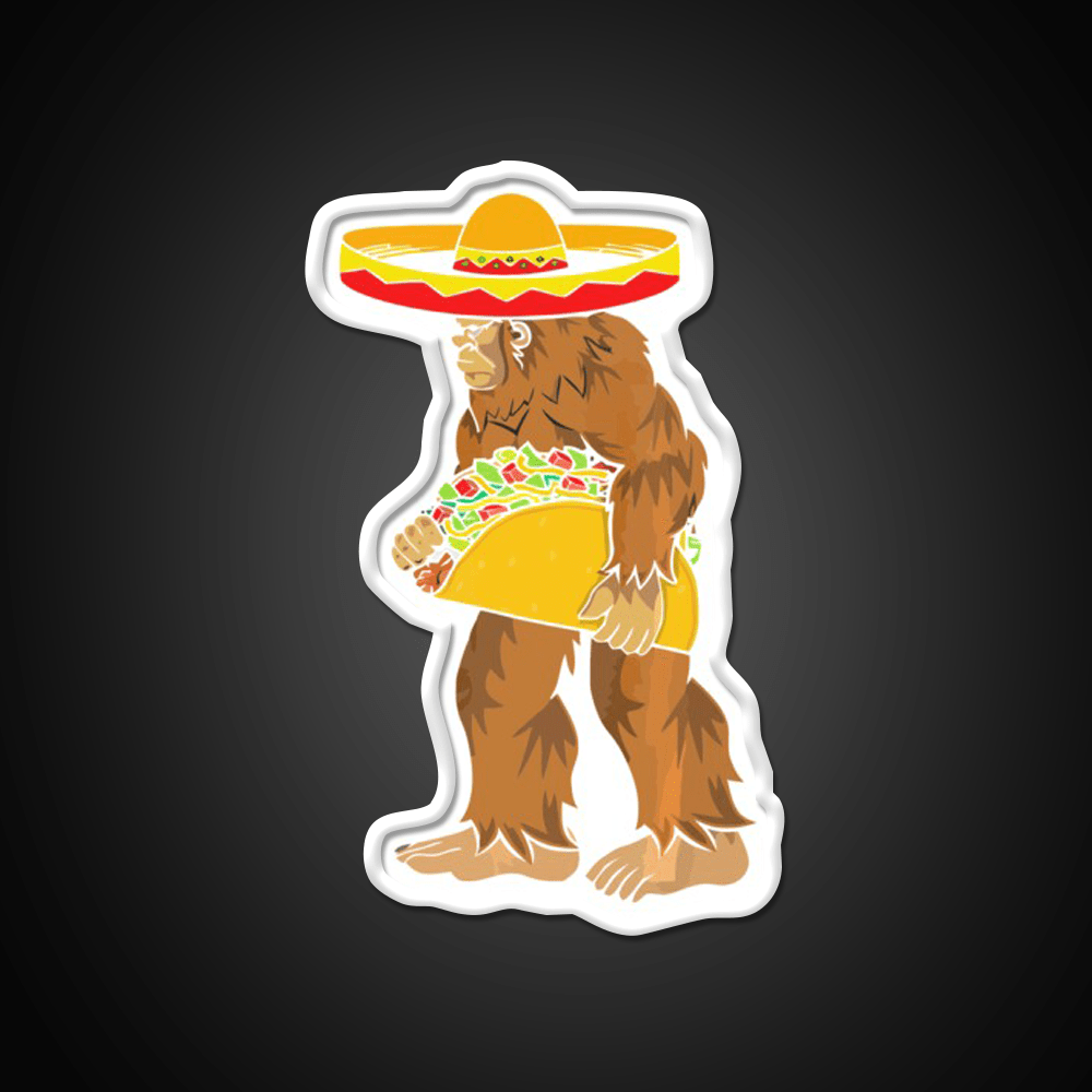 Taking Tacos Back Taco Led Neon Sign Mexican Food Sign Rgb Color - Shineneon