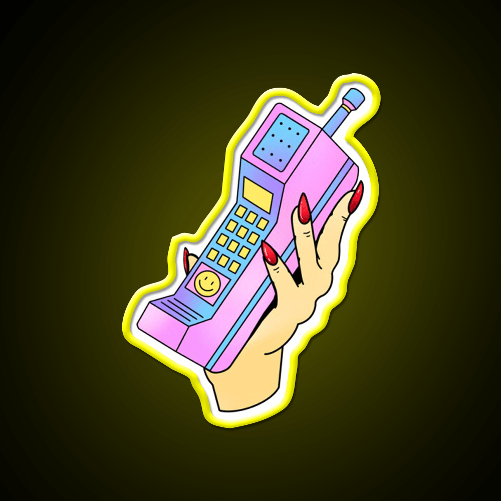 Talk 2 Me Nail Salon Led Neon Sign Rgb Color - Shineneon