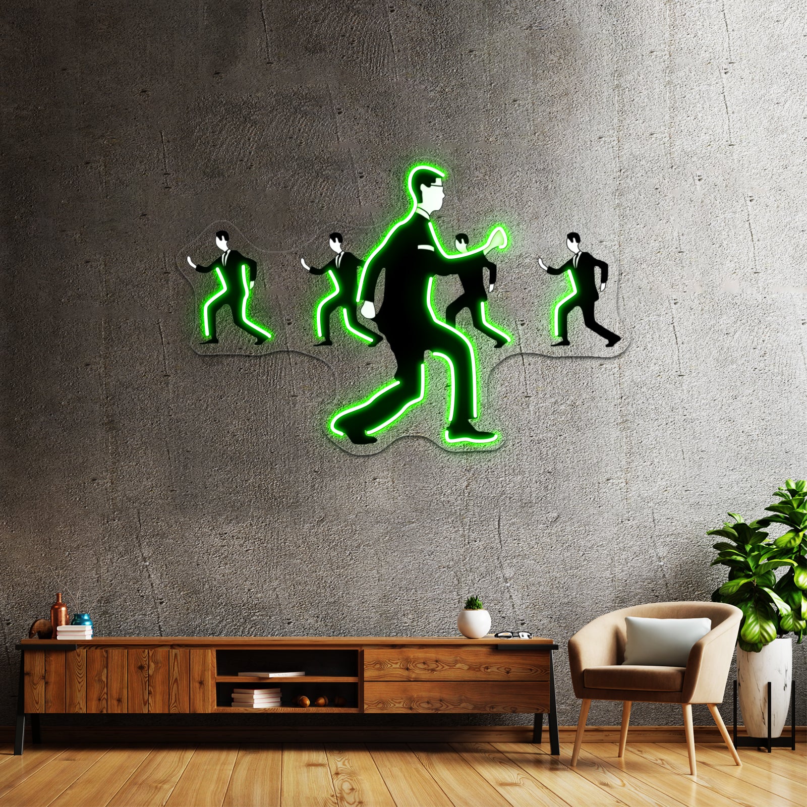 Talking Heads Once In A Lifetime Artwork Neon Signs For Sale | Shineneon