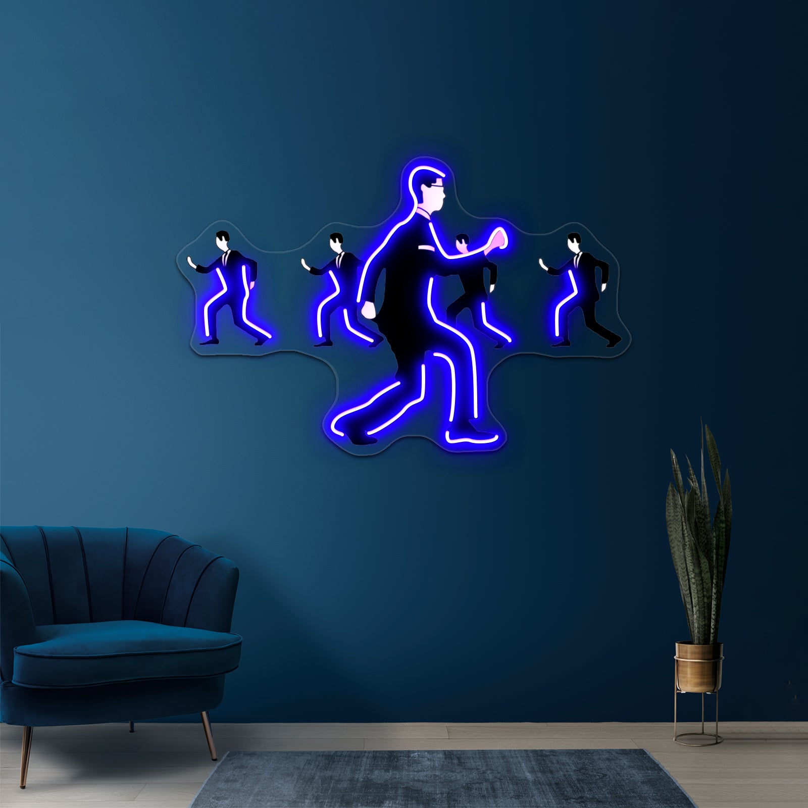 Talking Heads Once In A Lifetime Artwork Neon Signs For Sale | Shineneon