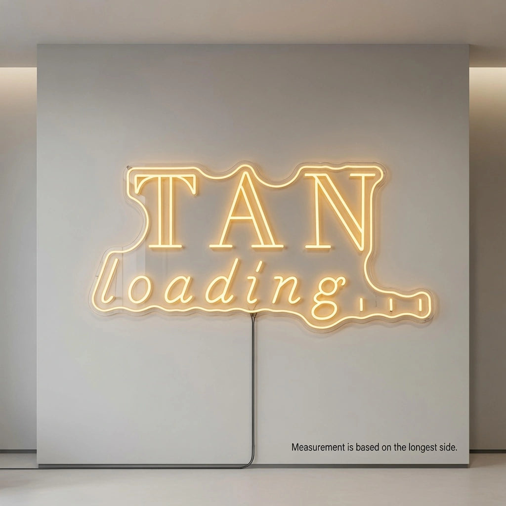 Tan Loading Business LED Neon Sign - 04 Size Image