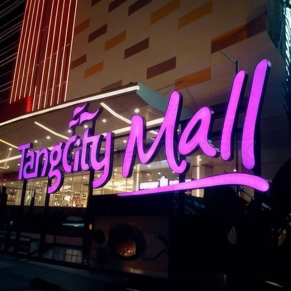 Tang City Mall 3D Frontlit Letters Metal Led Sign