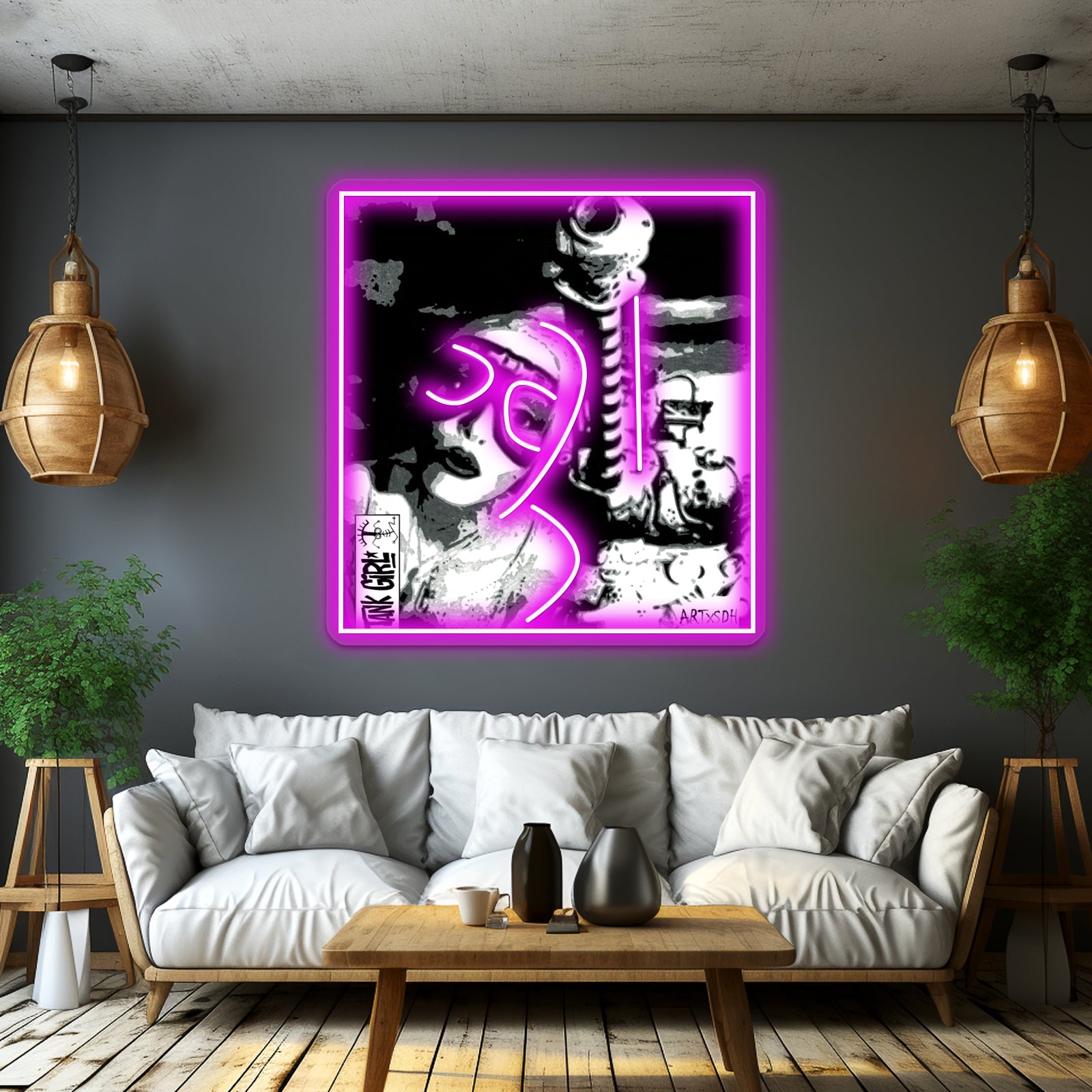 Tank Girl Ii Artwork Neon Signs For Sale | Shineneon