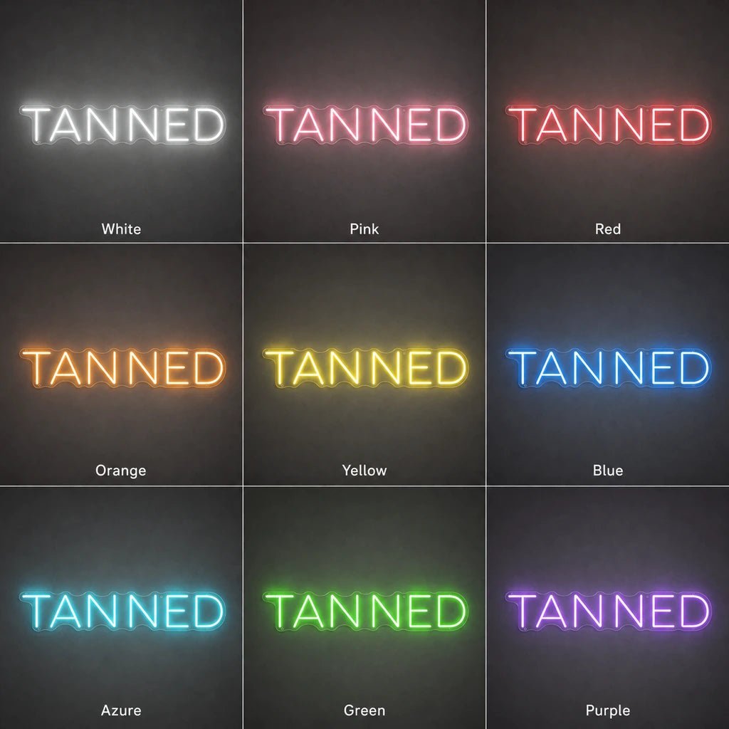 Tanned LED Neon Sign - Shineneon