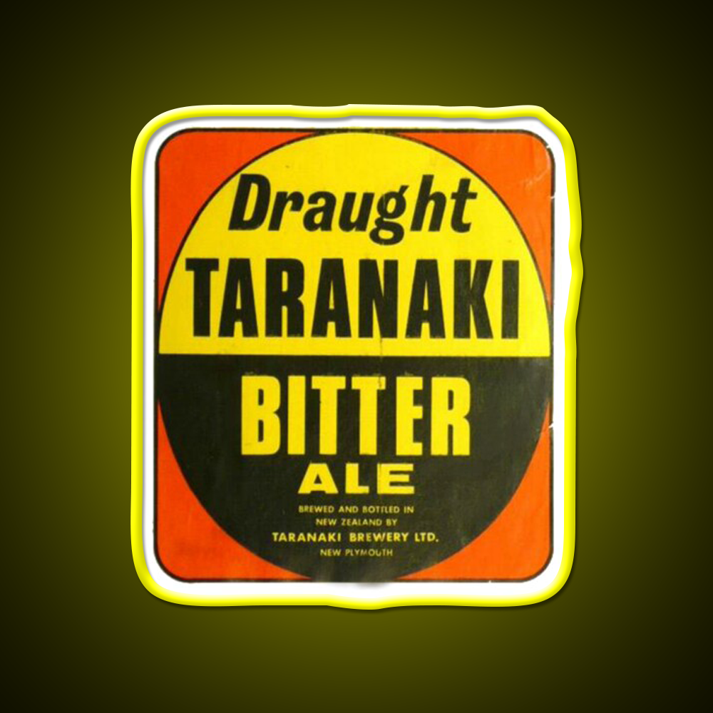 Taranaki Bitter Coaster Beer Bar Decor Led Neon Sign Rgb Color - LED neon sign view 7