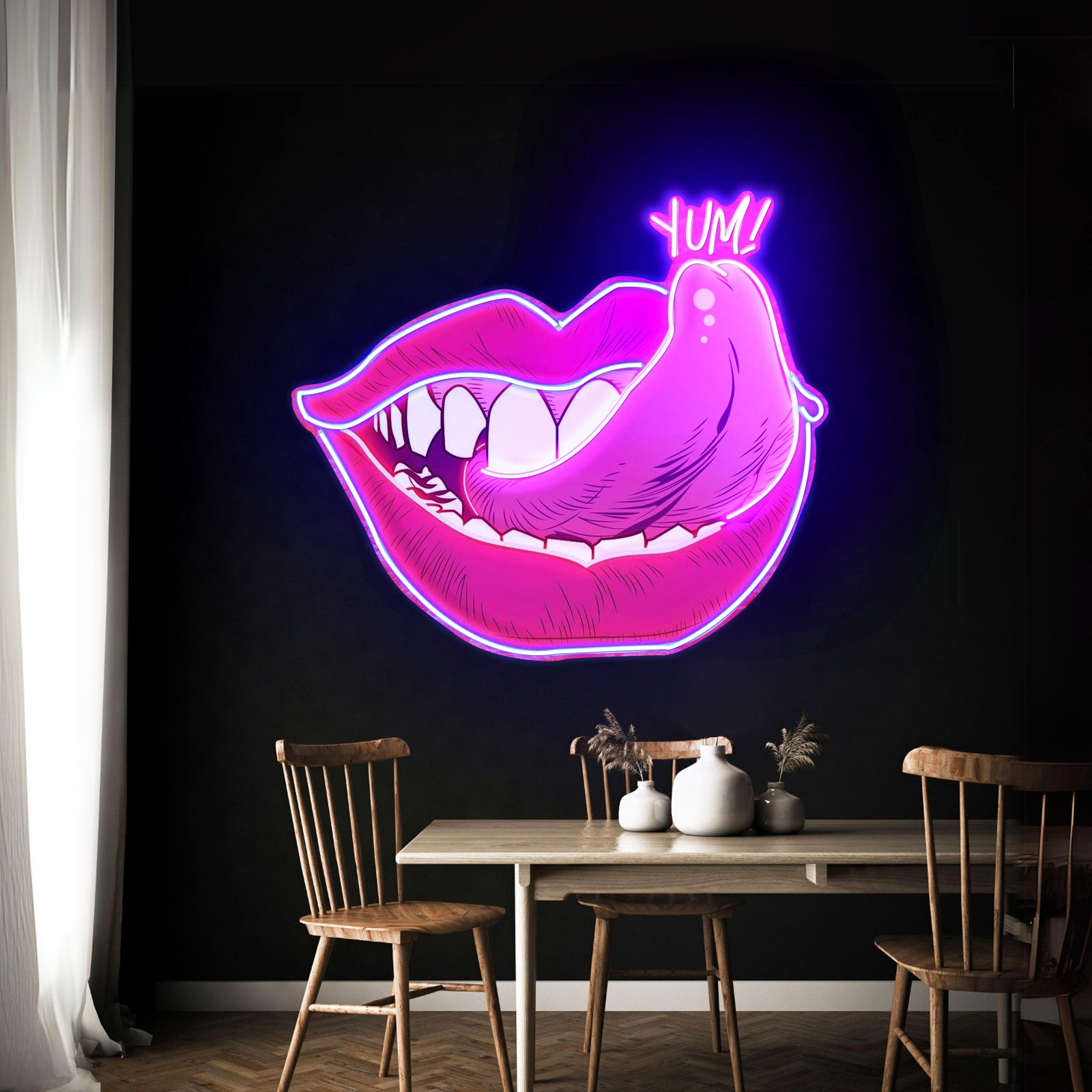 Taste Of Your Lips Custom Led Signs Artwork For Sale