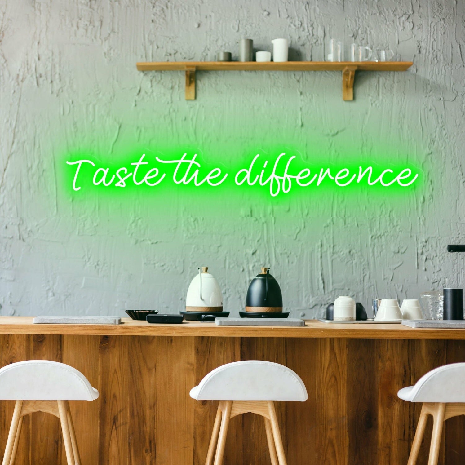 Taste The Difference Neon For Discerning Palates | Shineneon