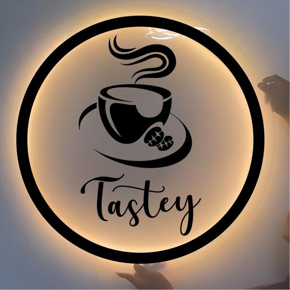 Tastey Acrylic Business Logo Sign - Shineneon
