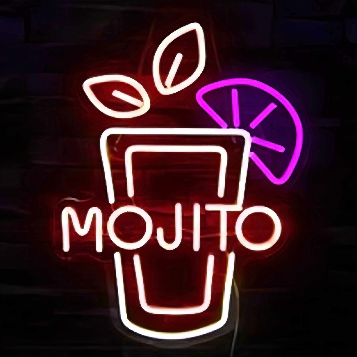 Tasty Bright Lemon Mojito Led Neon Sign | Shineneon