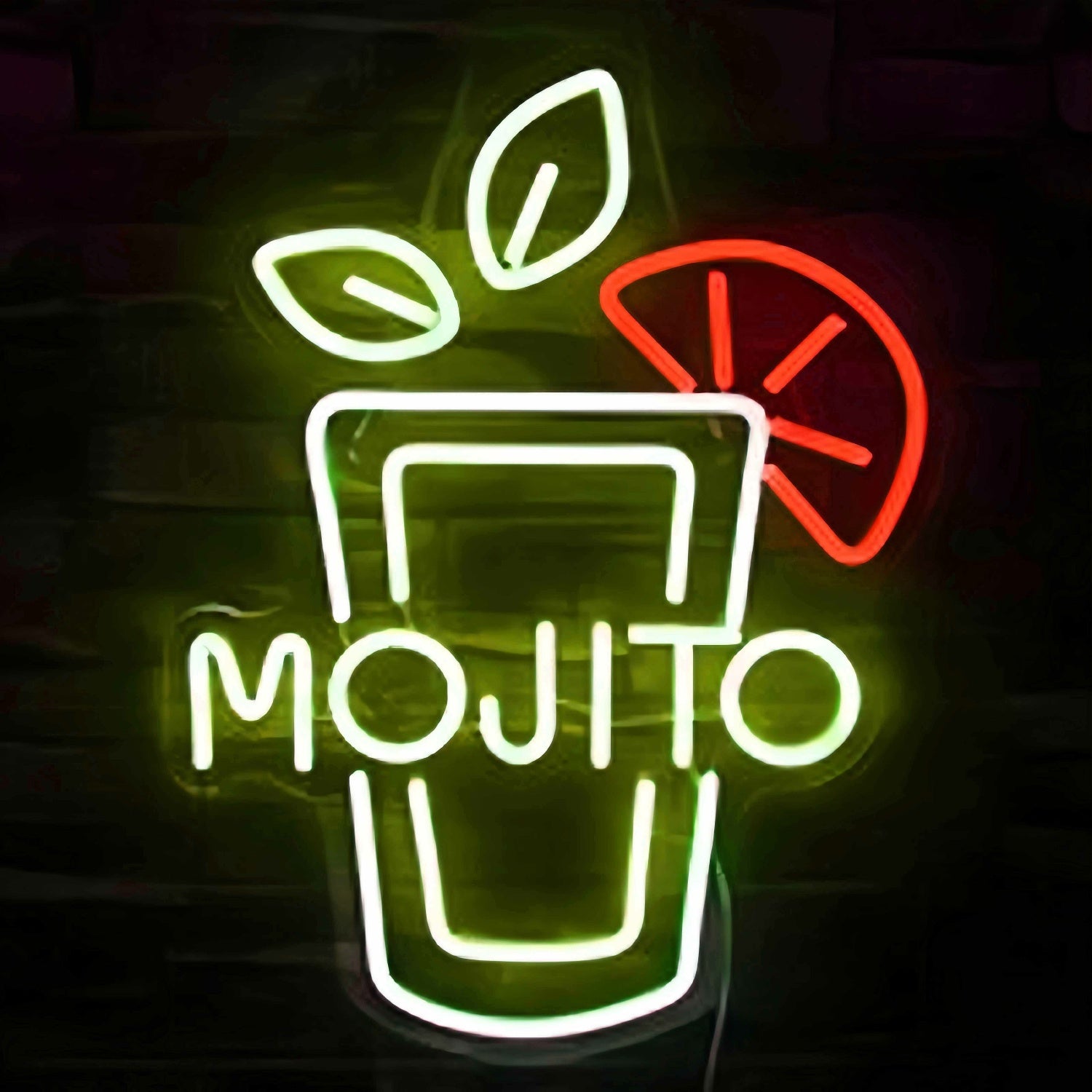 Tasty Bright Lemon Mojito Led Neon Sign | Shineneon