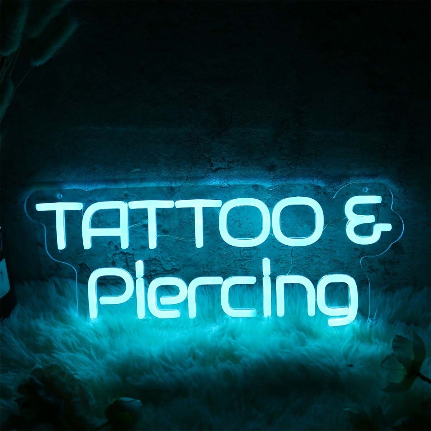 Tattoo And Piercing Blue Neon Led Sign - Shineneon