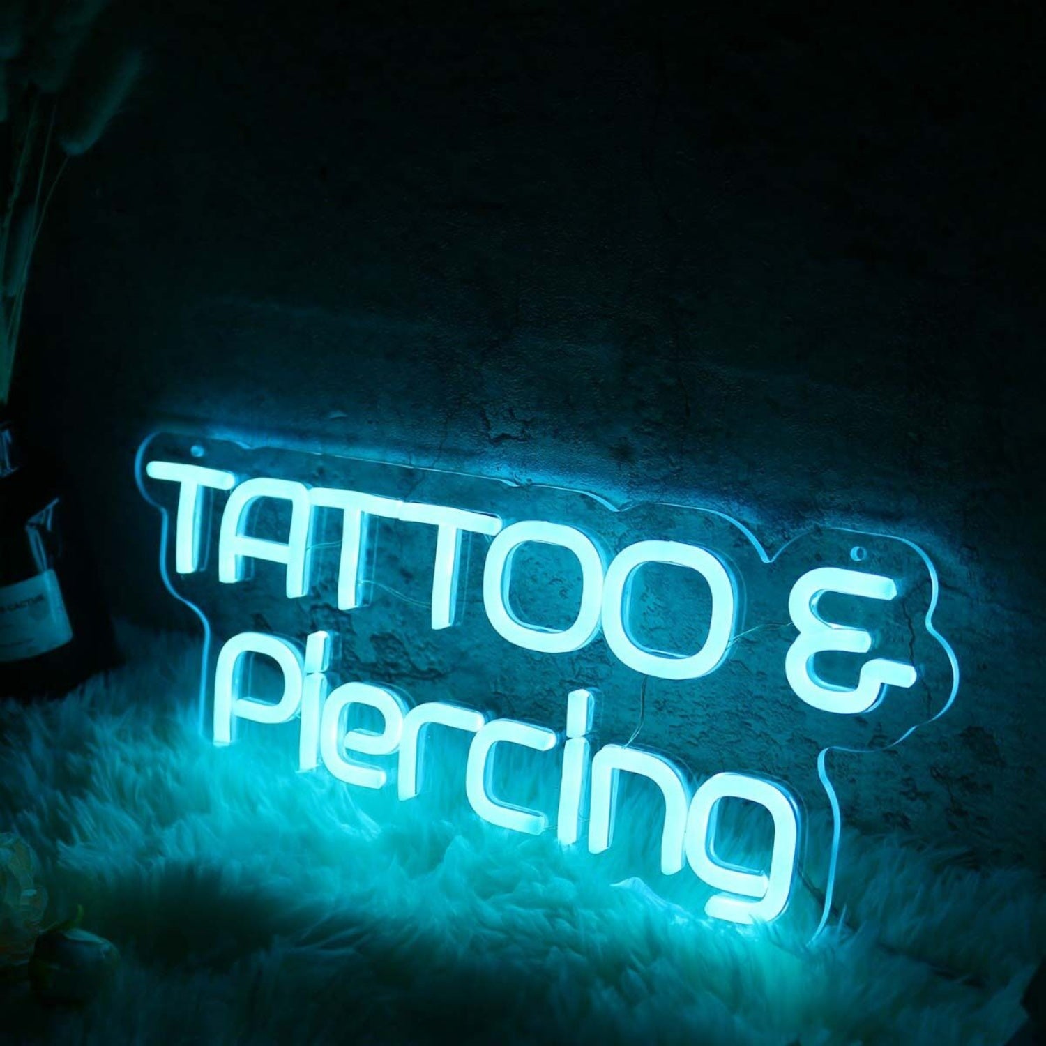 Tattoo And Piercing Blue Neon Led Sign - Shineneon