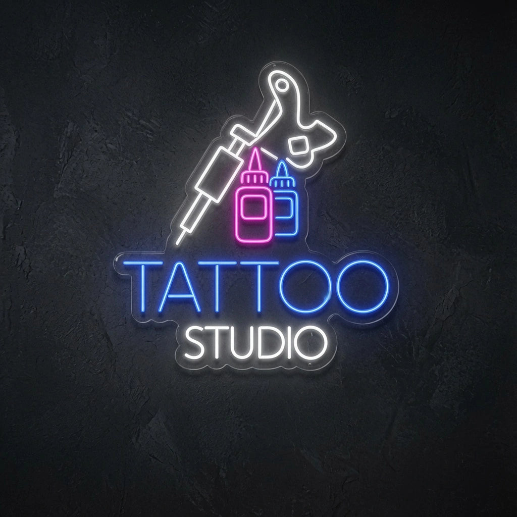 Tattoo Business LED Neon Sign - 02 High-Converting Product Image