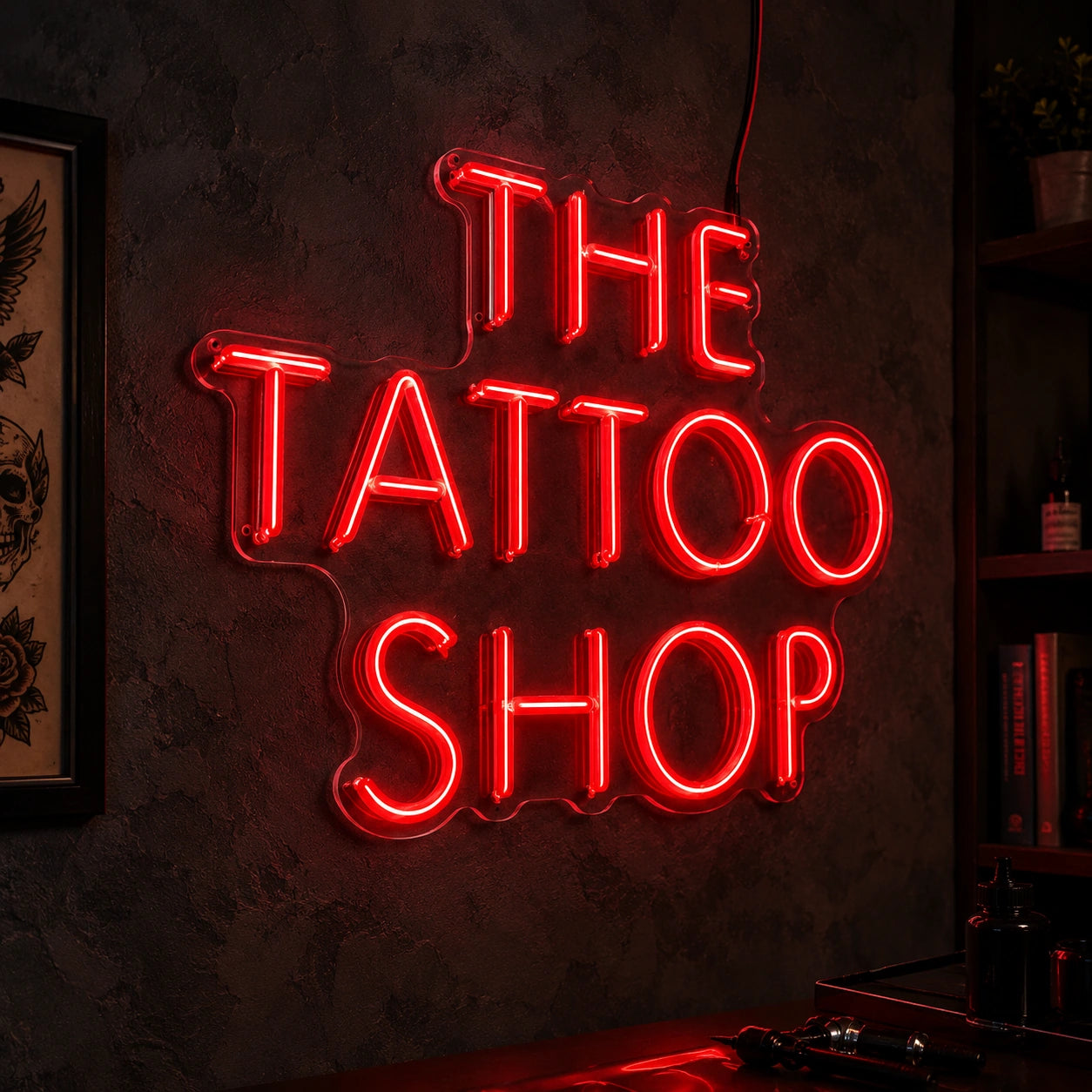 Tattoo Shop Wall Neon Sign LED Neon Sign high-converting product image
