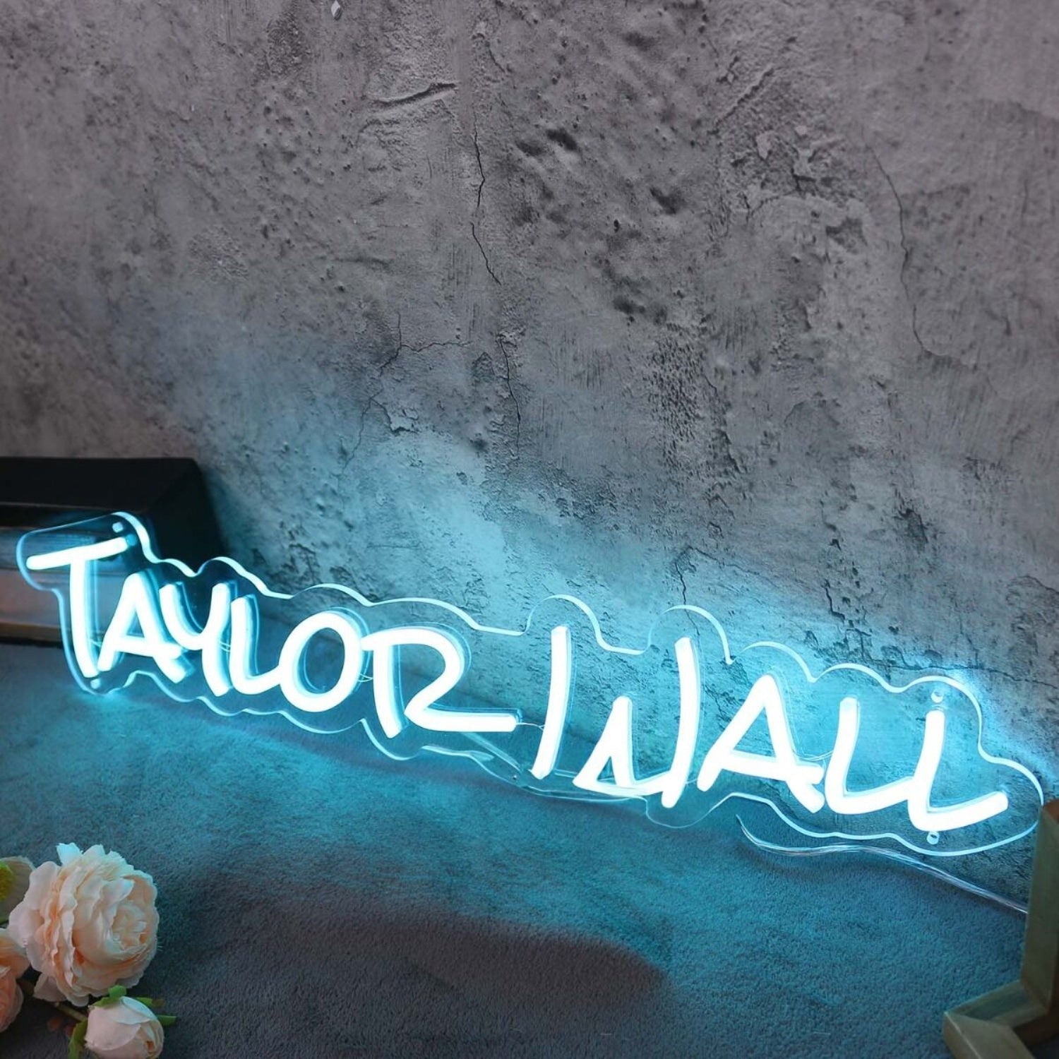 Taylor Wall Blue Led Neon Sign - Shineneon