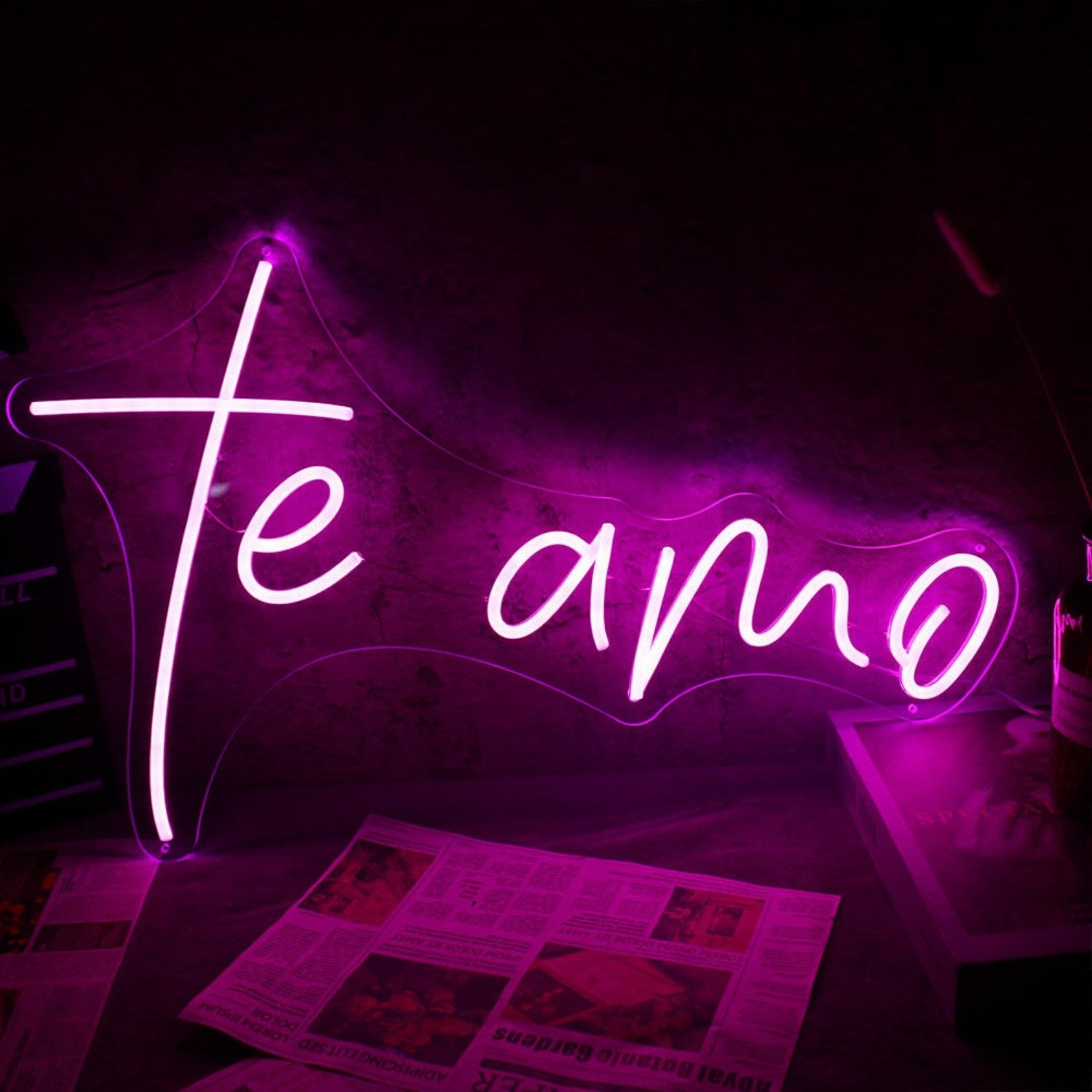 Te Amo Led Neon Sign - Shineneon