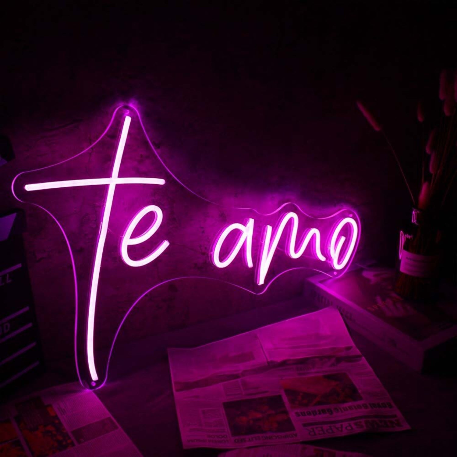 Te Amo Led Neon Sign - Shineneon
