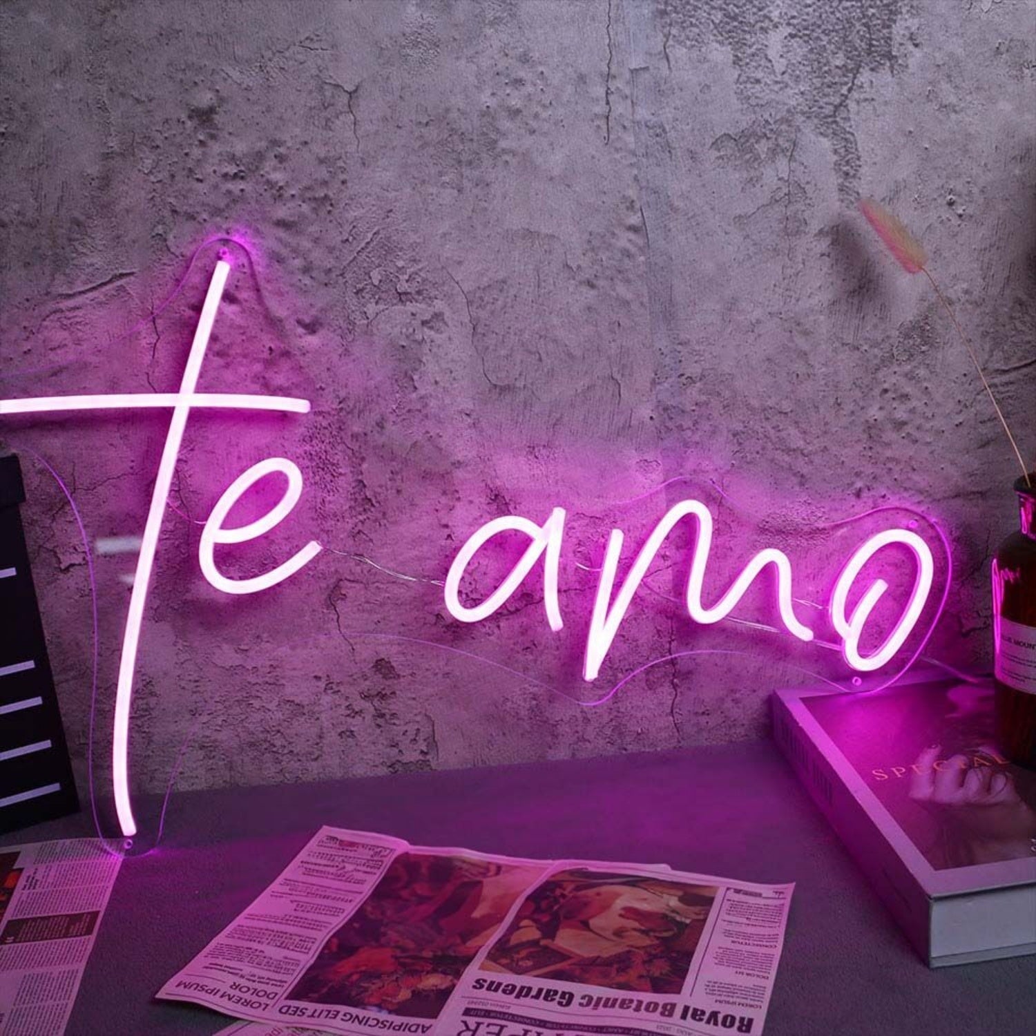 Te Amo Led Neon Sign - Shineneon