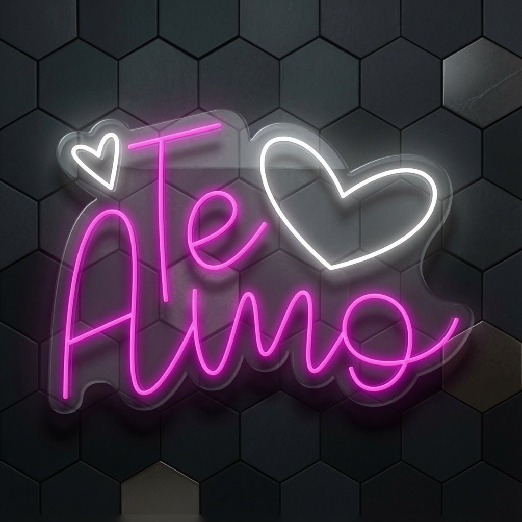 Te Amo LED Neon Sign Wall Neon Sign - Shineneon
