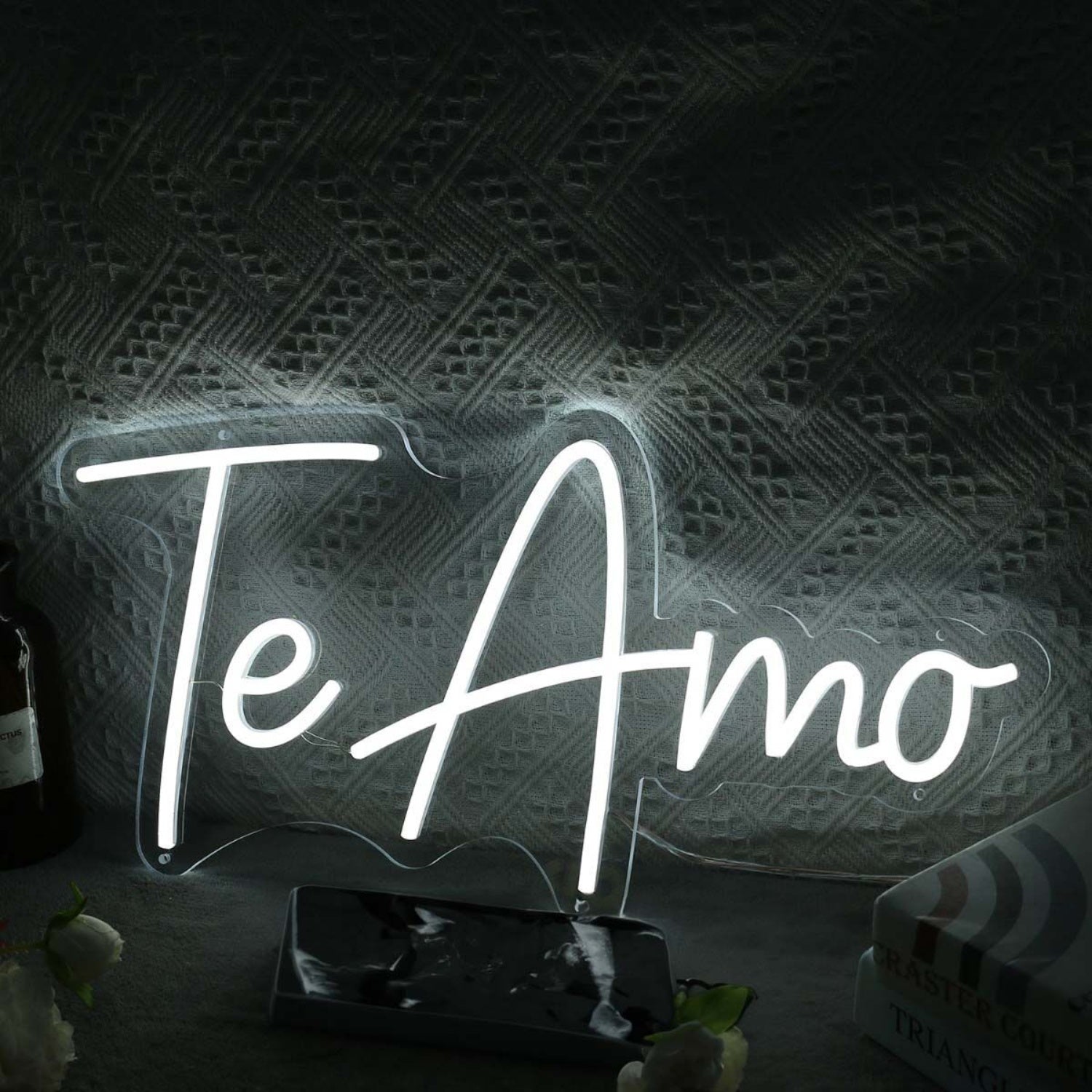 Te Amo White Led Neon Sign - Shineneon