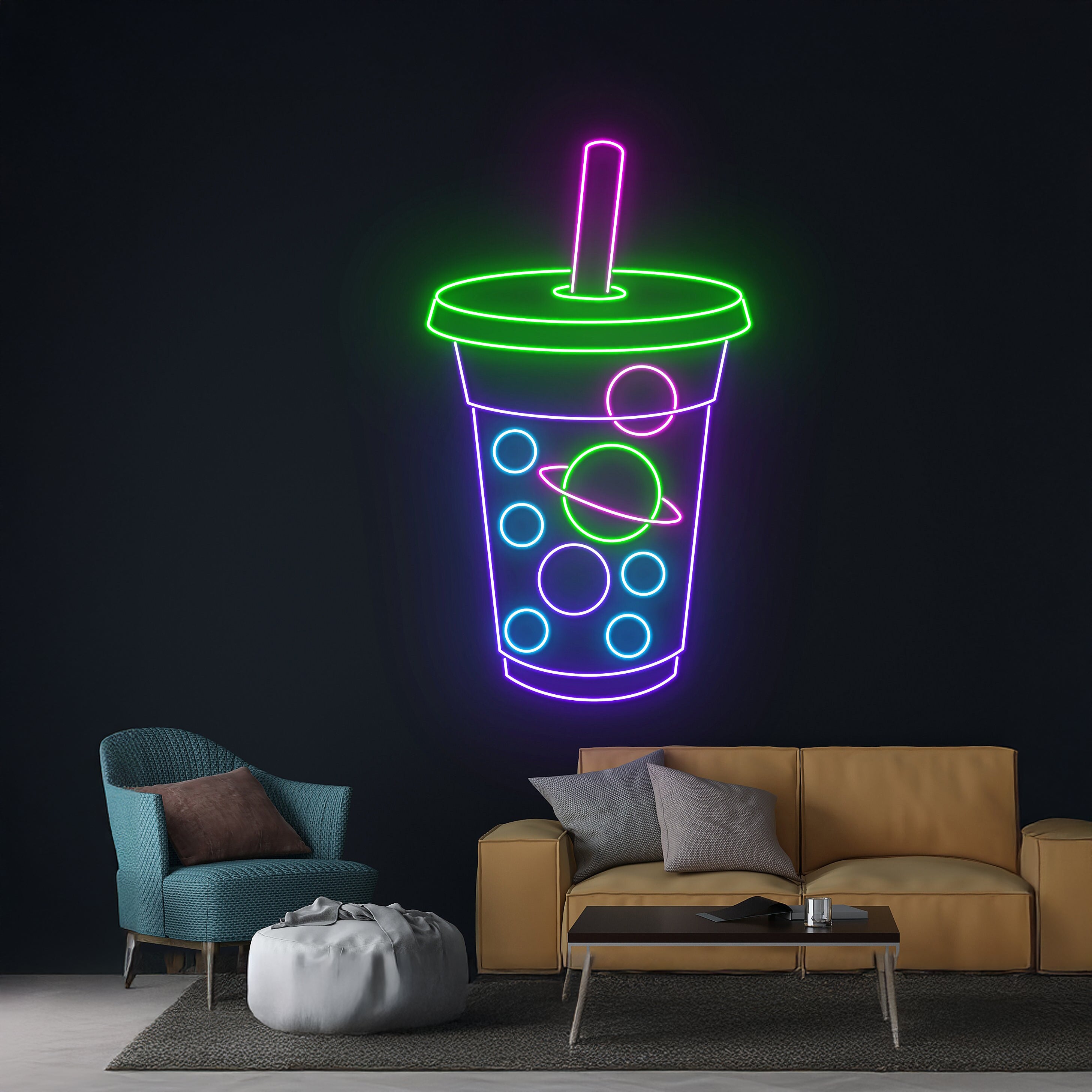 Tea Drink Led Light | Shineneon