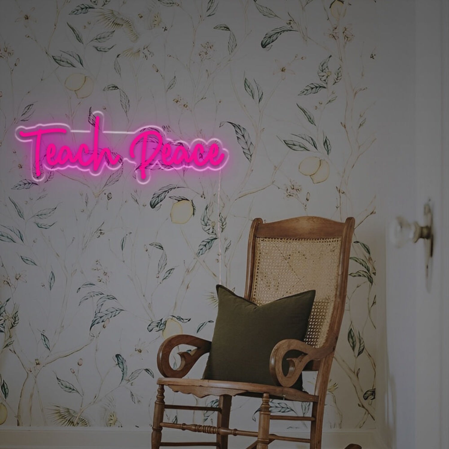 Teach Peace Led Neon Sign For Home Decor | Shineneon