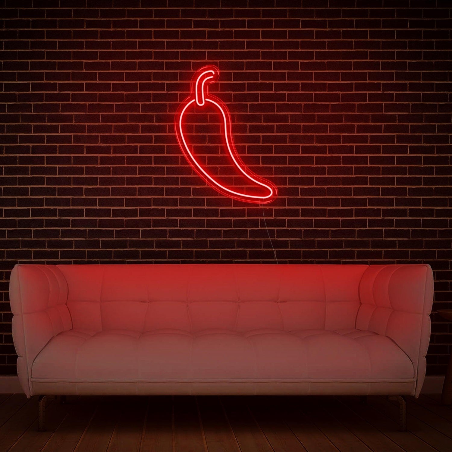 Teal Chili Led Neon Sign For Modern Home And Restaurant Wall Decor | Shineneon