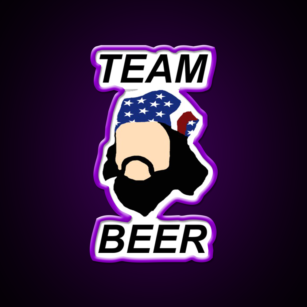 Team Beer Bar Decor Led Neon Sign Rgb Color - LED neon sign view 9
