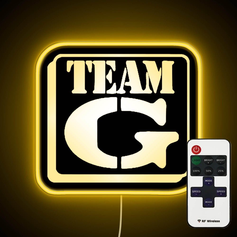Team G Logo Neon Sign - Shineneon