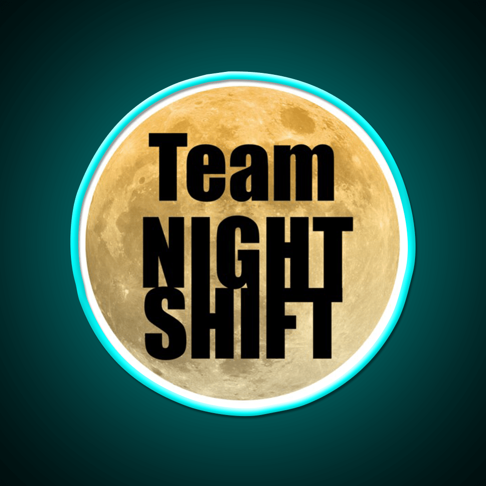 Team Night Shift Welcome Led Neon Sign Open Sign Rgb Color - Shineneon