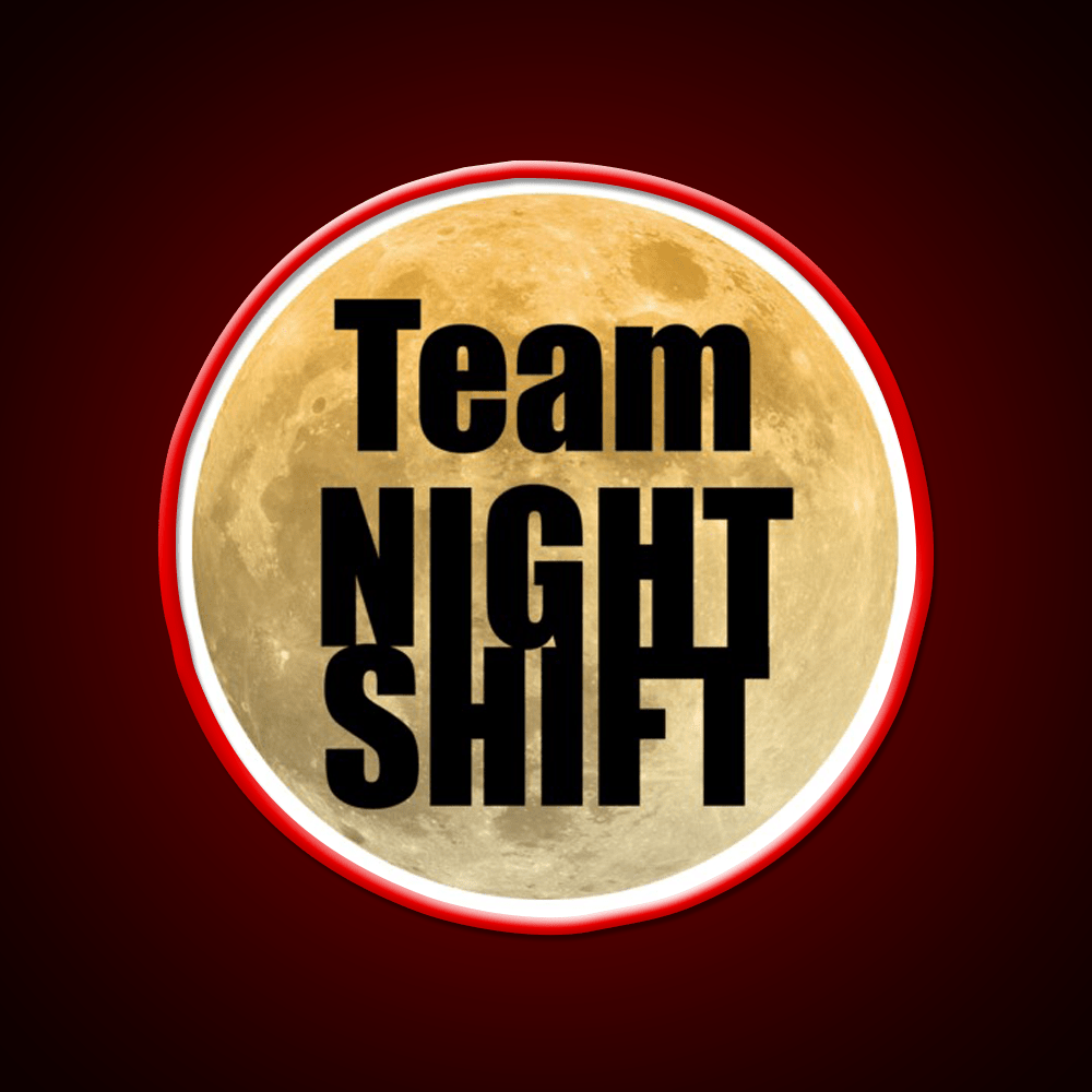 Team Night Shift Welcome Led Neon Sign Open Sign Rgb Color - Shineneon