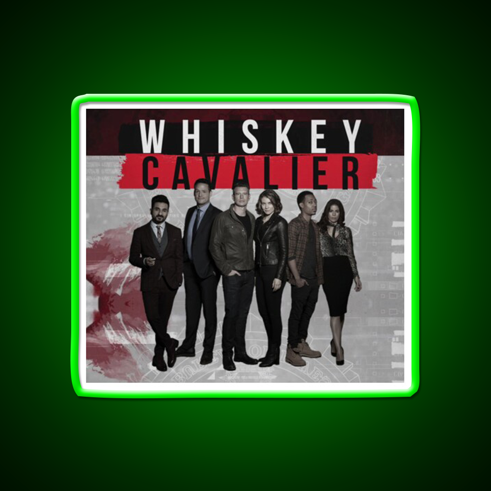 Team Whiskey Drink Bar Led Neon Sign Wall Art Rgb Color