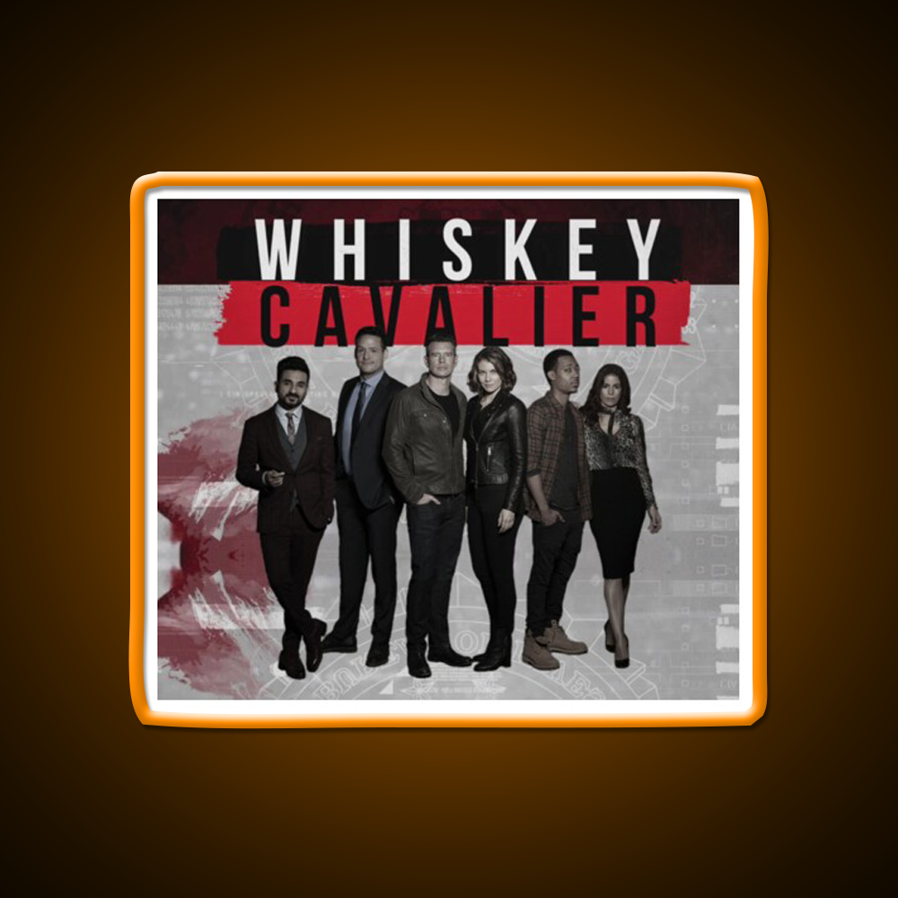 Team Whiskey Drink Bar Led Neon Sign Wall Art Rgb Color