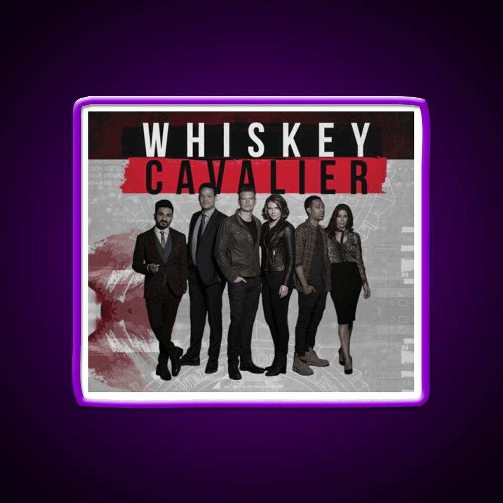 Team Whiskey Drink Bar Led Neon Sign Wall Art Rgb Color - Shineneon