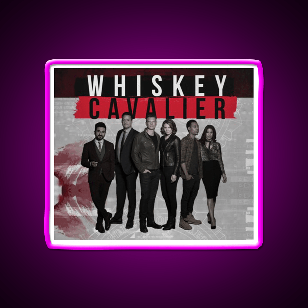 Team Whiskey Drink Bar Led Neon Sign Wall Art Rgb Color - Shineneon