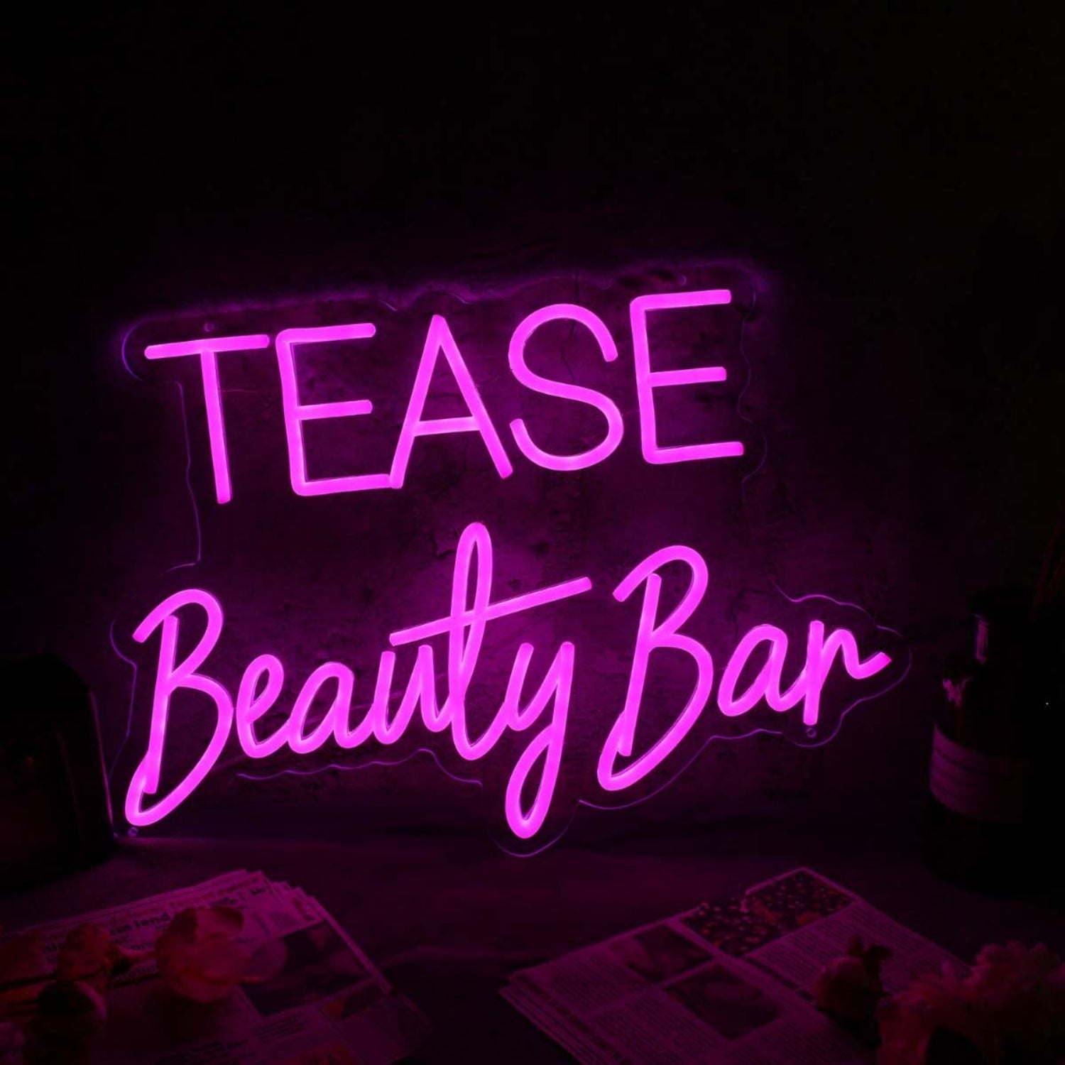 Tease Beauty Bar Pink Led Neon Sign | Shineneon