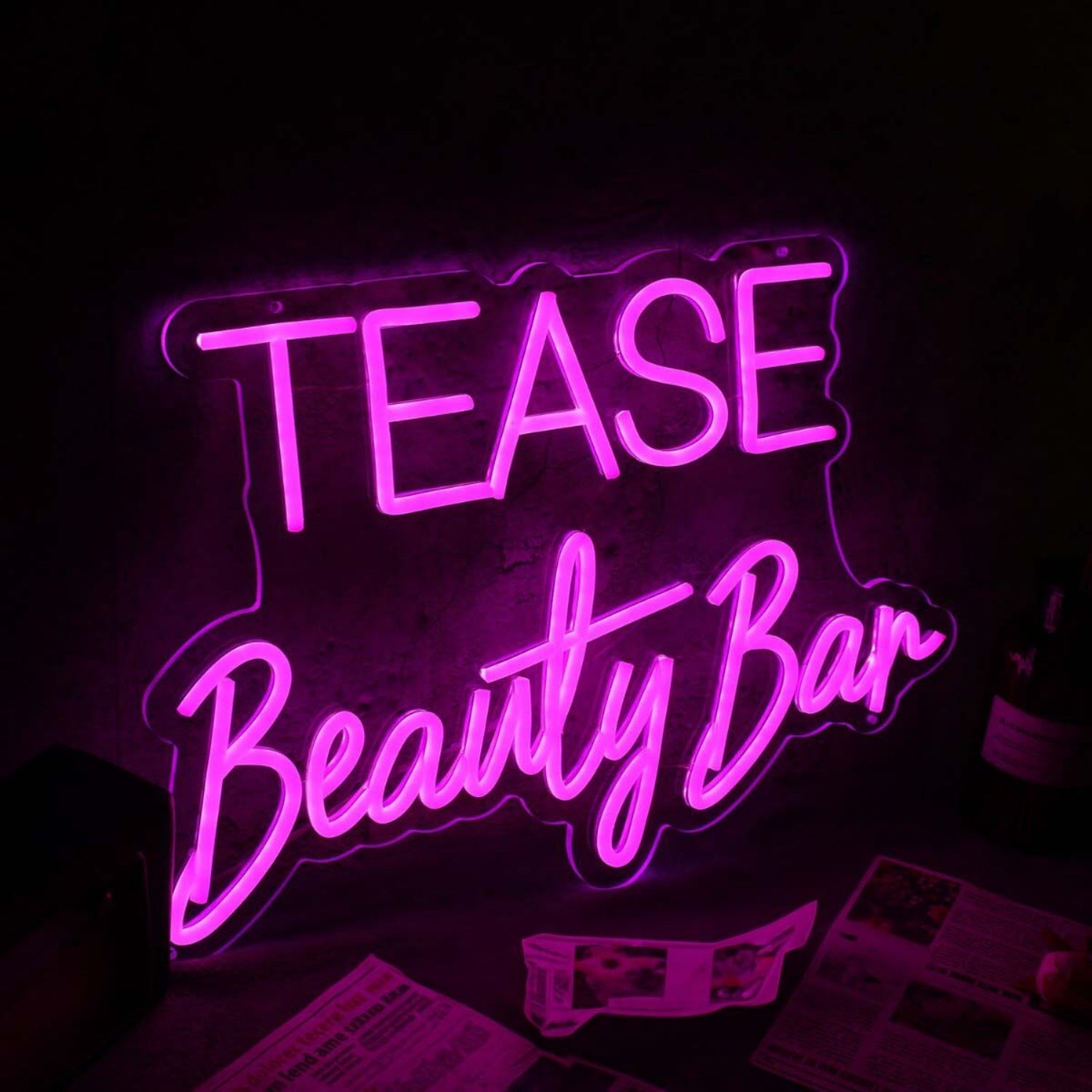 Tease Beauty Bar Pink Led Neon Sign | Shineneon