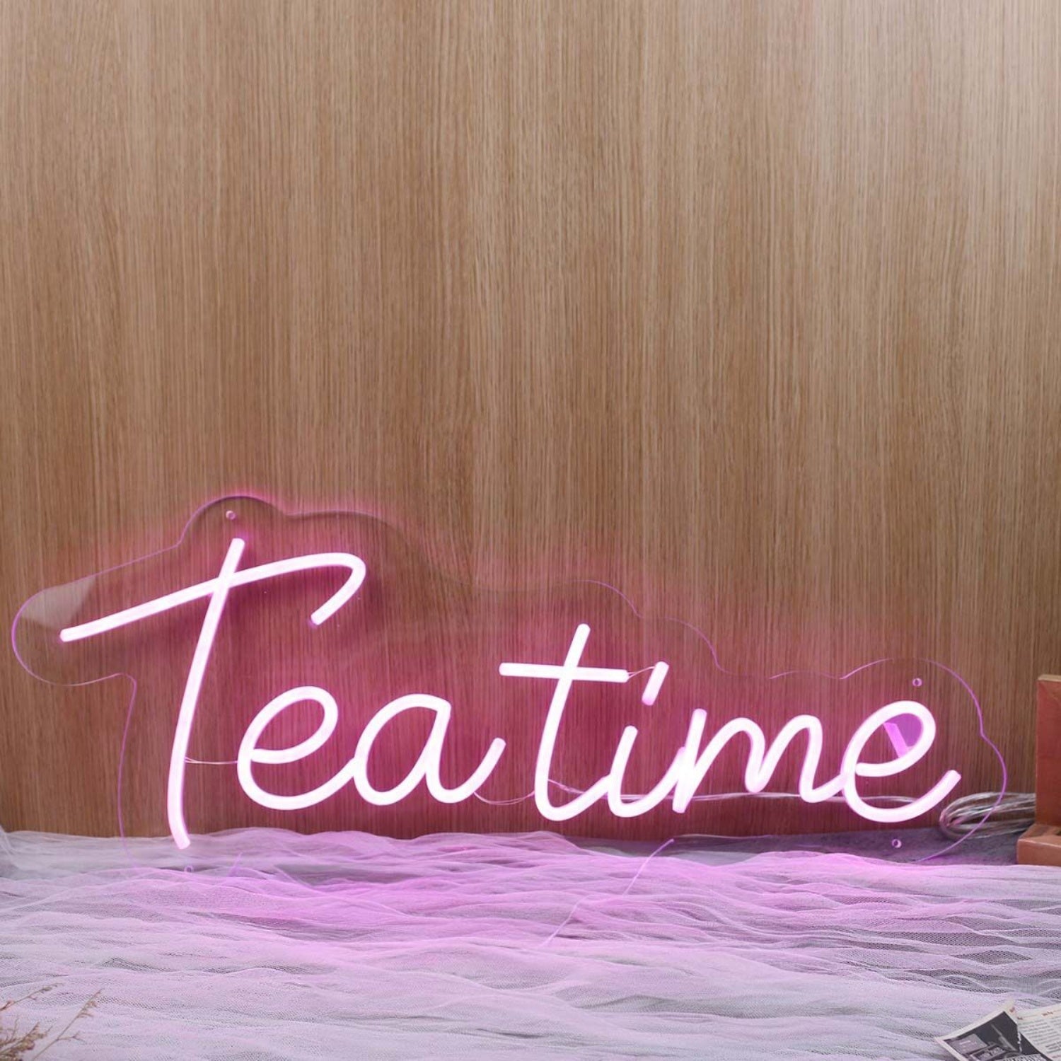 Teatime Purple Led Neon Sign - Shineneon