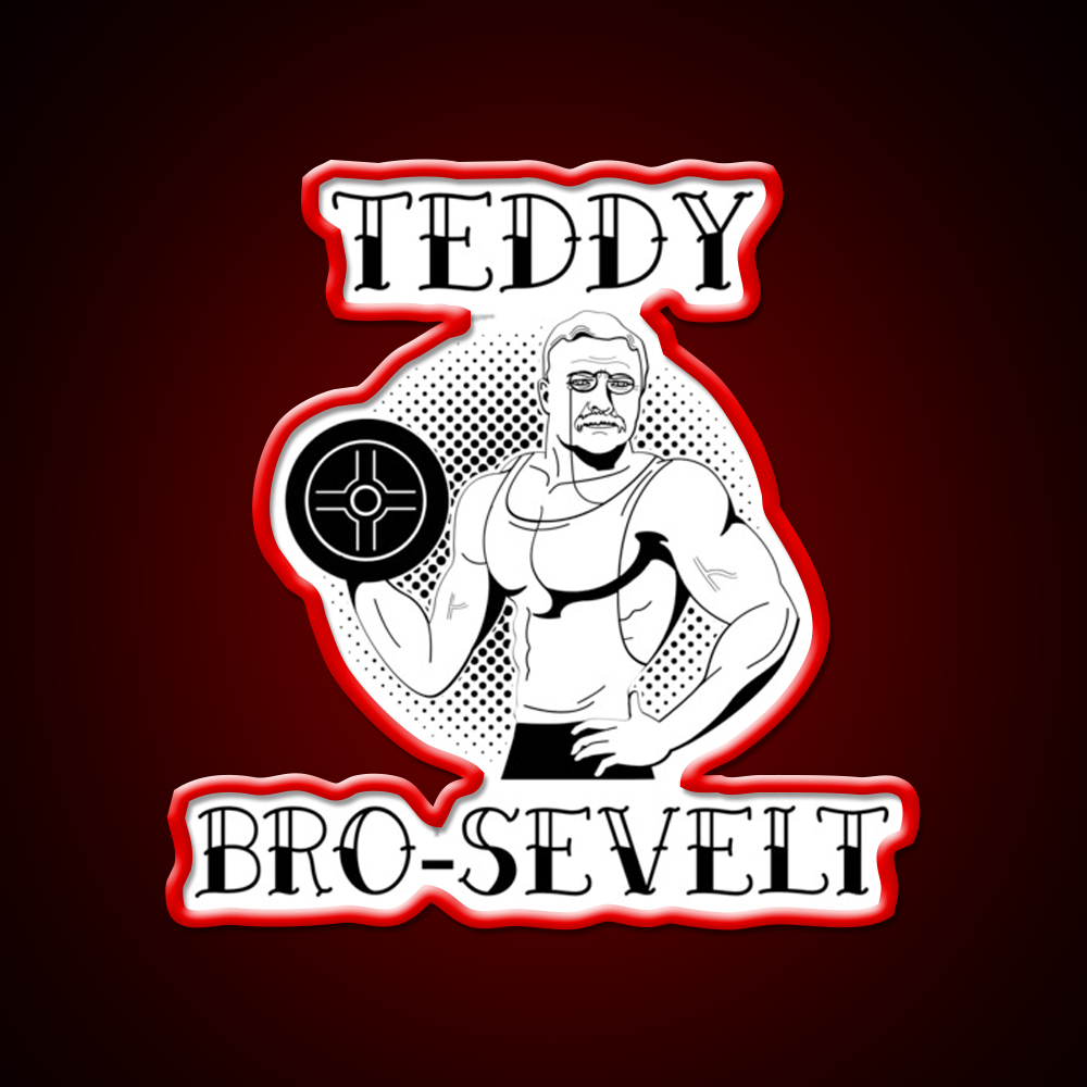 Teddy Bro Sevelt Gym Fitness Led Neon Sign Rgb Color