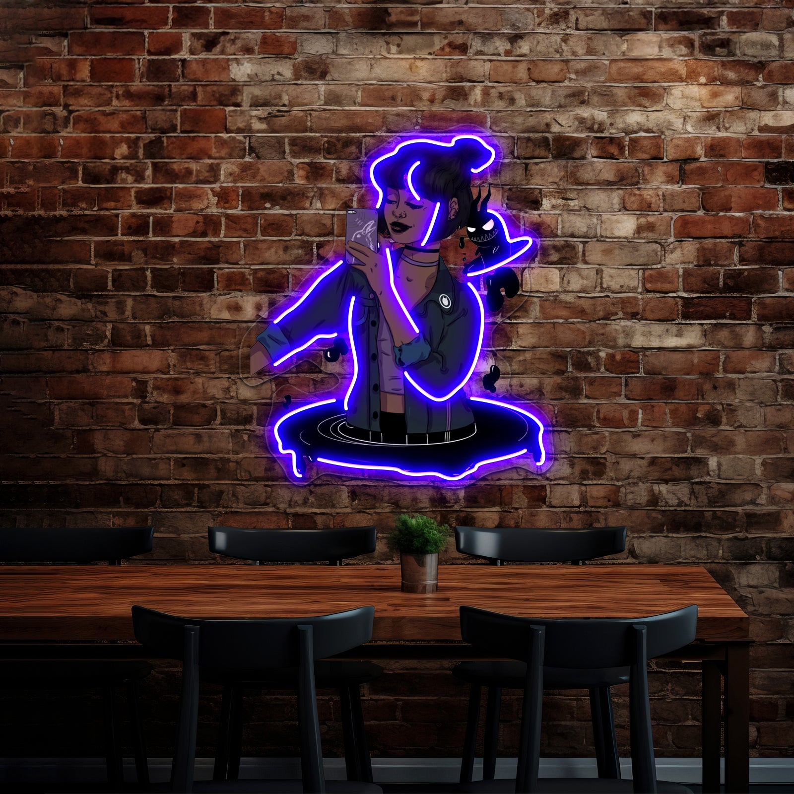 Teen Titans Raven Wall Artwork Neon Signs | Shineneon