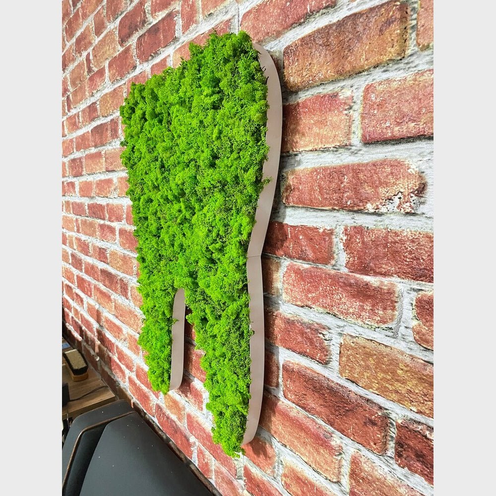 Teeth 3D Moss Letter Sign - Shineneon